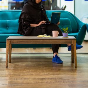 میز جلو مبلی افرا (دو کشو)