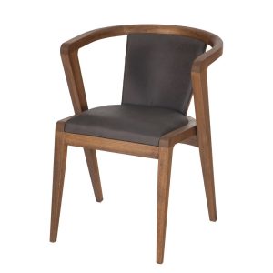 صندلی غذاخوری ون  پشت پارچه ارتفاع 45